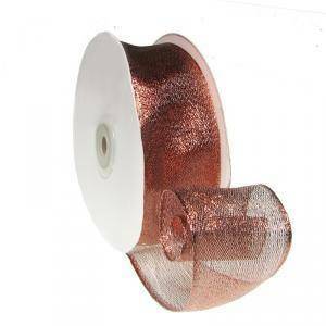 Nastro glitter animato rame - 40 mm x 25 mt