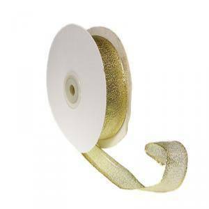 Nastro glitter animato oro - 25 mm x 25 mt