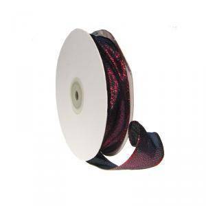 Nastro glitter animato rosso - 25 mm x 25 mt