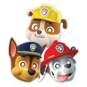 Maschere in carta paw patrol - 8pz