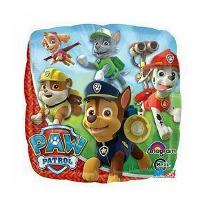 Pallone in foil 17''/42 cm - paw patrol