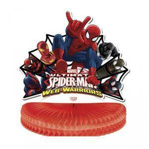 Centrotavola spiderman web warrior - 25 cm