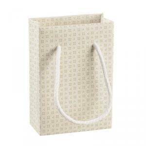 Shopper box 130x70x180 mm con cordino - bloom tortora