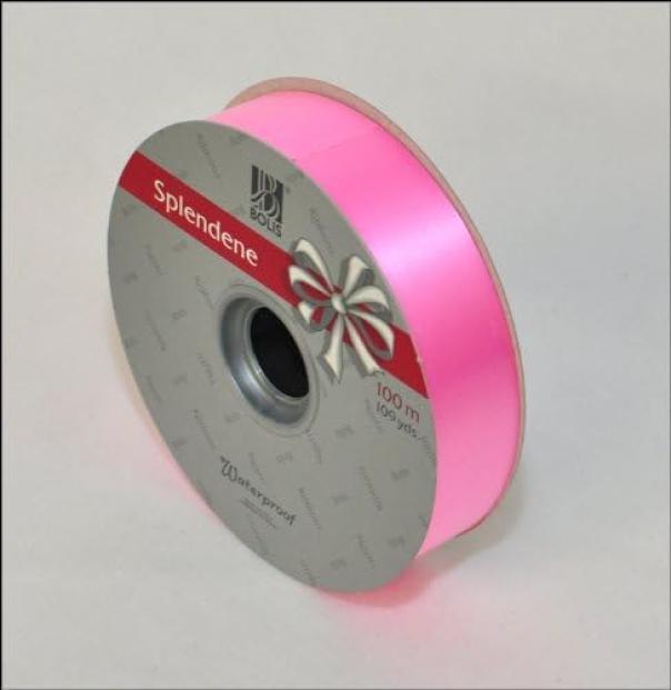 bolis nastro splendene rosa flora - 30 mm x 100 mt