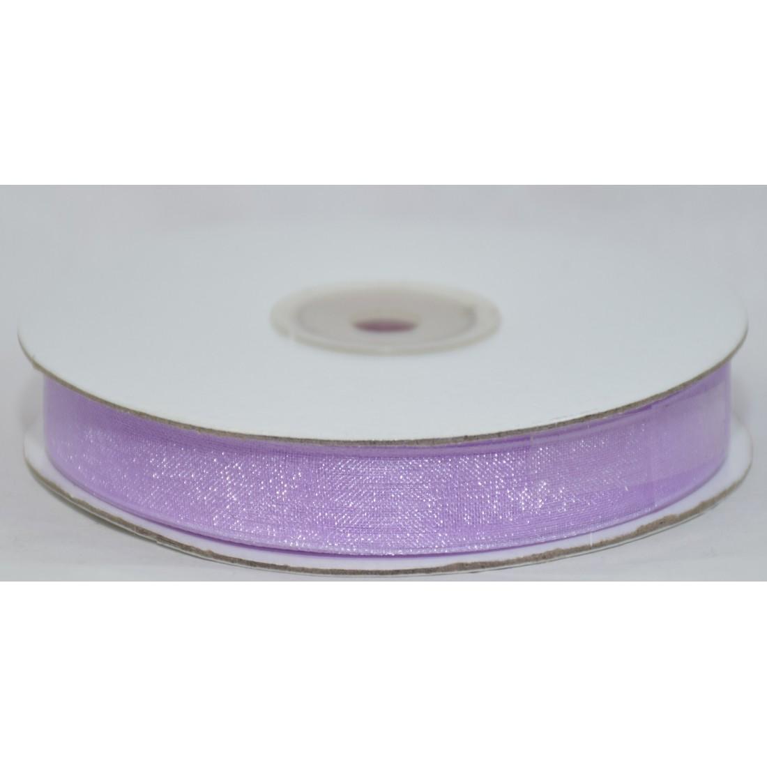 etm nastro organza lilla - 20 mm x 50 mt