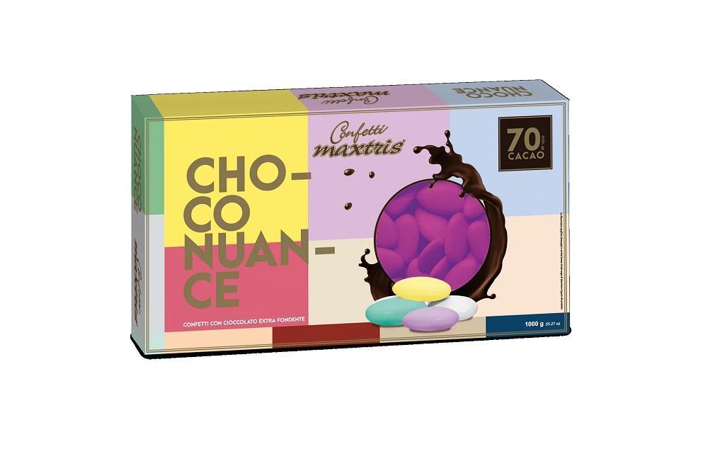 maxtris choco nuance magenta - confetti 1 kg