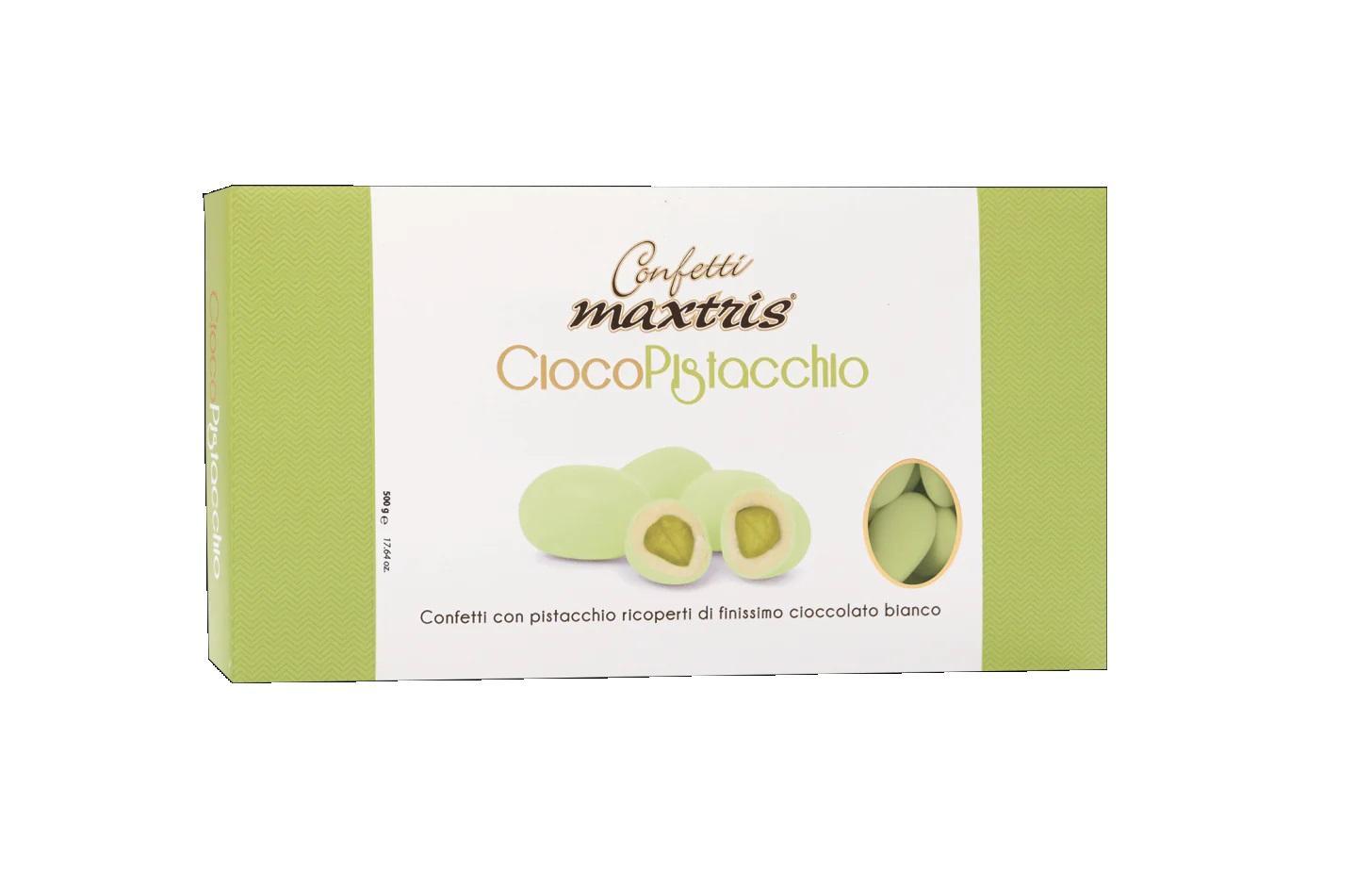 maxtris maxtris ciocopistacchio verde - confetti 500 gr