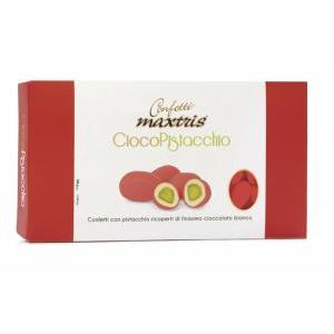 Ciocopistacchio rosso - confetti 500 gr