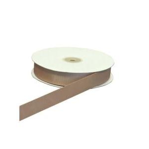 Nastro grosgrain tortora - 10 mm x 50 mt