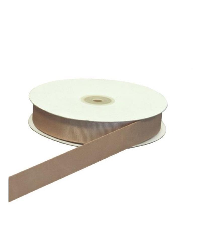 etm nastro grosgrain tortora - 10 mm x 50 mt