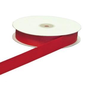 Nastro grosgrain rosso - 10 mm x 50 mt