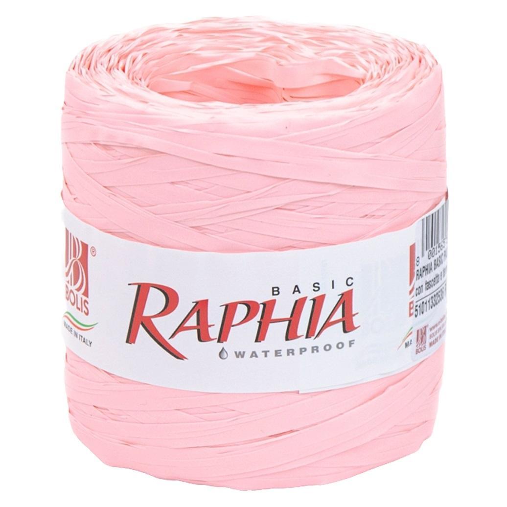 rgb raphia basic rosa - 200 mt