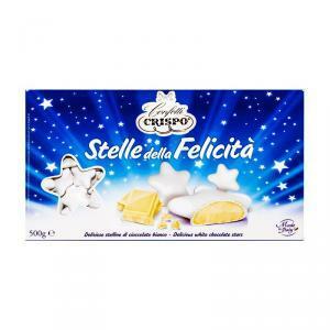 Stelle della felicita colore bianco - confetti al cioccolato bianco 500gr