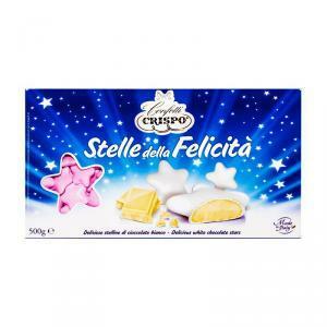 Stelle della felicita' rosa - confetti di cioccolato bianco 500gr