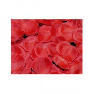 Petali tessuto rosso con venature - box 100 pz