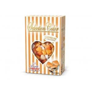 Selection cuoricini mignon - arancio- al cioccolato 500gr