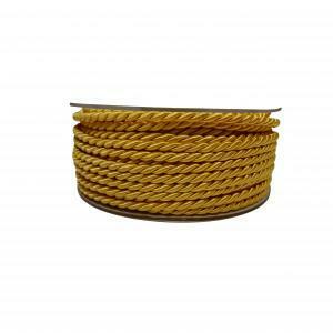 Cordoncino  giallo - 4 mm x 25 mt