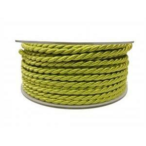 Cordoncino  verde mela - 4 mm x 25 mt