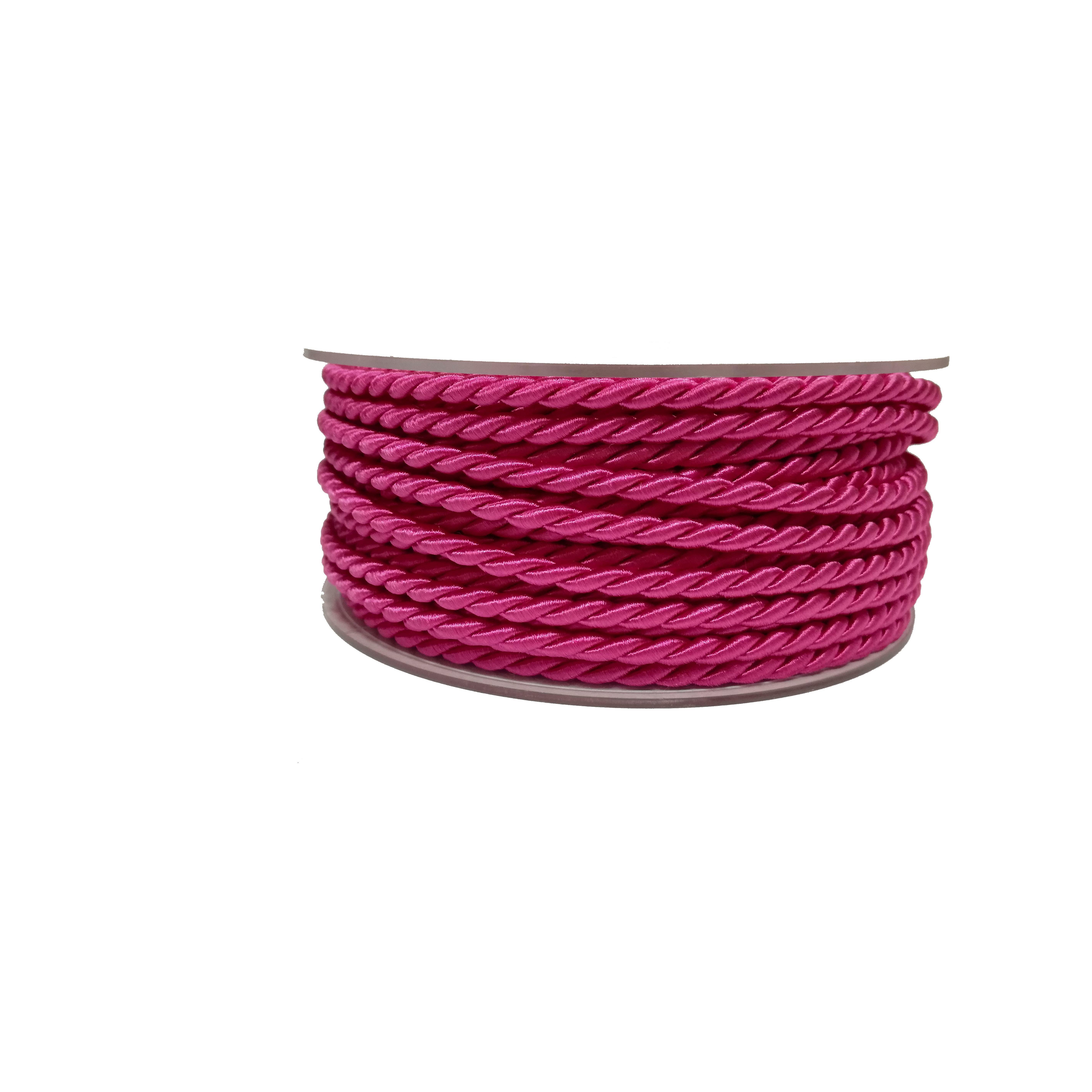 mabella cordoncino mabella fucsia - 4 mm x 25 mt