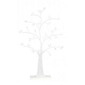 Albero bianco grande metallo 40x27 h.113 cm