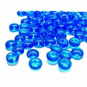 Gocce di pioggia 6.8 mm in acrilico blu royal - 250 gr