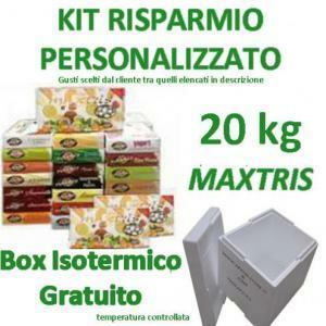 Kit risparmio confetti  20 kg gusti personalizzati - per 180/240 invitati