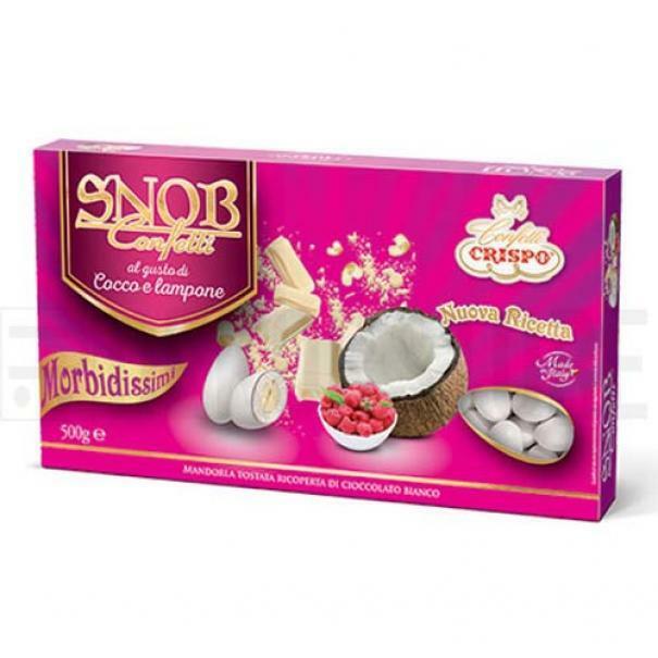 crispo confetti crispo cocco e lamponi - snob 500 gr - foto 2