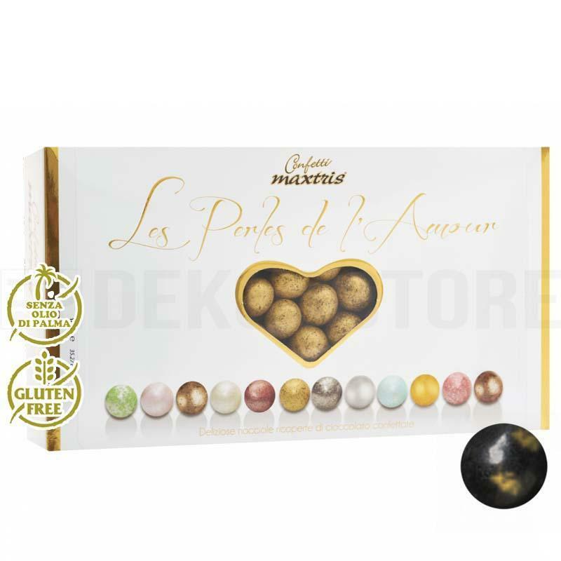 Confetti Maxtris les perles de l'amour oro nero perlato da 1KG