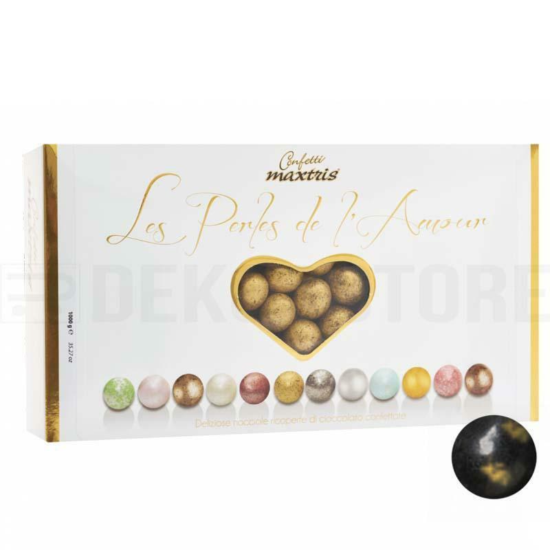 Confetti Maxtris les perles de l'amour oro nero perlato da 1KG