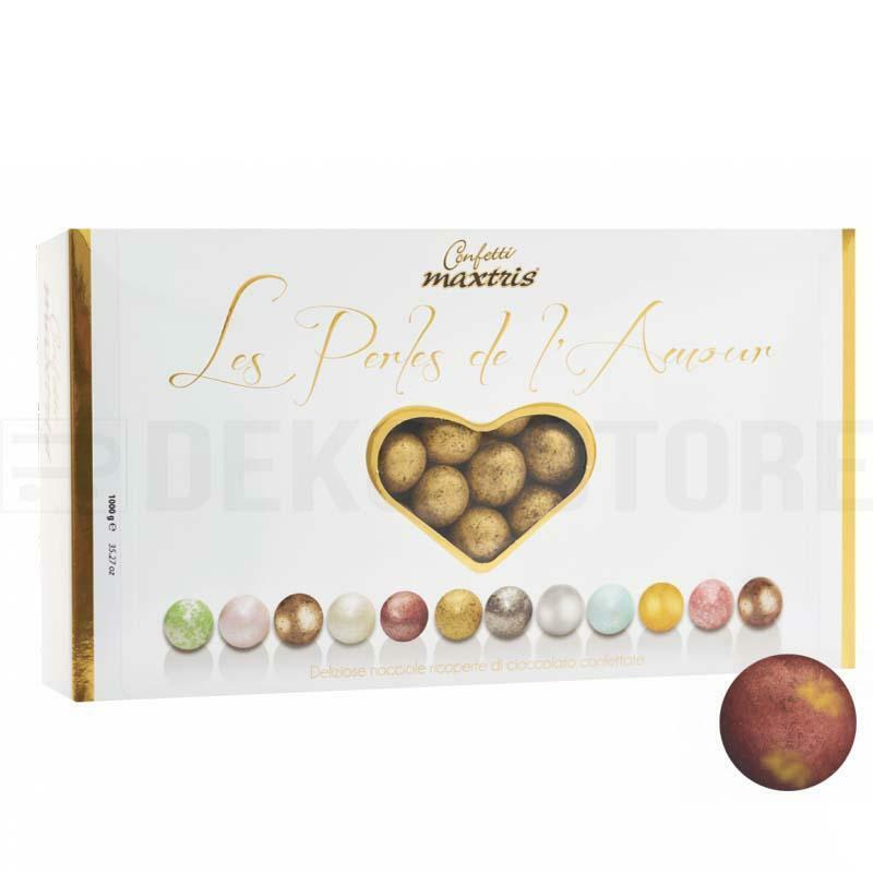 Confetti Maxtris les perles de l'amour oro rosso perlato da 1KG