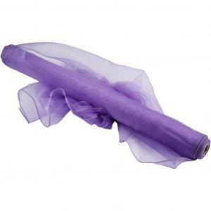 Organza viola - 47 cm x 10 yd