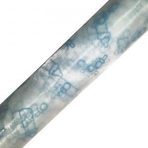 Organza azzurro con biberon - 70 cm x 10 yd