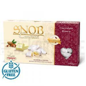 Confetti  cioccolato bianco - snob 1 kg