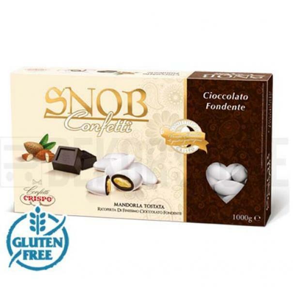 crispo confetti crispo cioccolato fondente - snob 1 kg