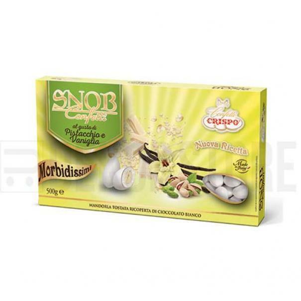 crispo confetti crispo pistacchio e vanigla - snob 500 gr - foto 3