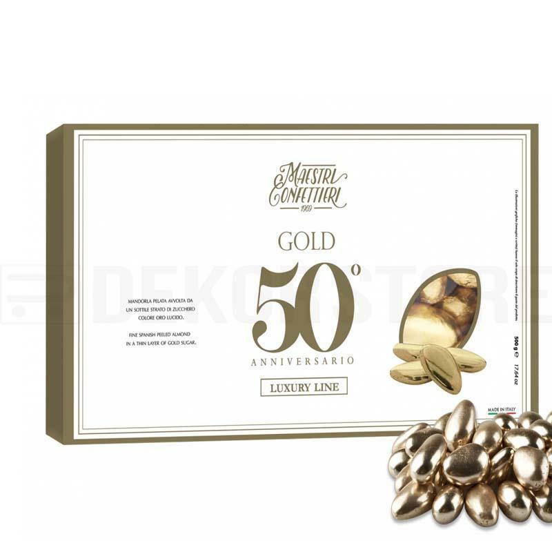 maxtris maxtris dorati al cioccolato - confetti  - 500 gr