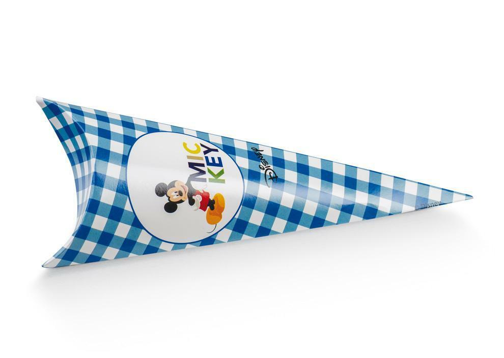 scotton spa cono busta mickey's party blu190 mm - 10 pz