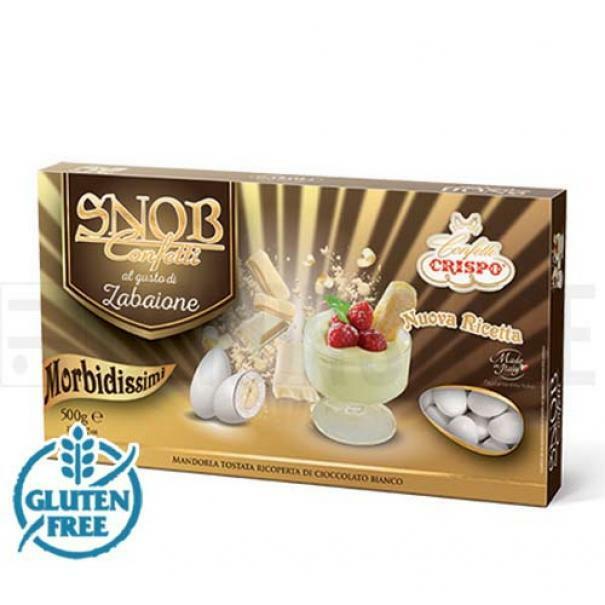 crispo confetti crispo zabaione - snob 500 gr