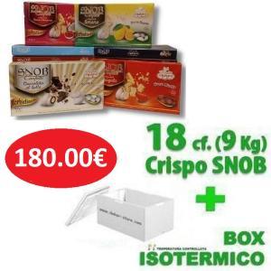 Kit risparmio confetti  snob 9 kg / 18 conf. 500gr gusti personalizzati - per 85/125 invitati