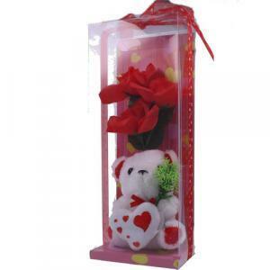 Orsetto peluche in box