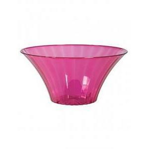 Contenitore in pvc svasato fuxia - 23.3 x 11 cm