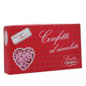 Confetti cuoricini mignon rosa al cioccolato - 1 kg