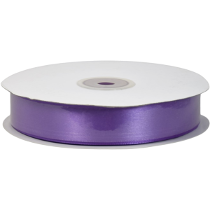 Doppio raso viola 25 mm x 50 mt - satinato